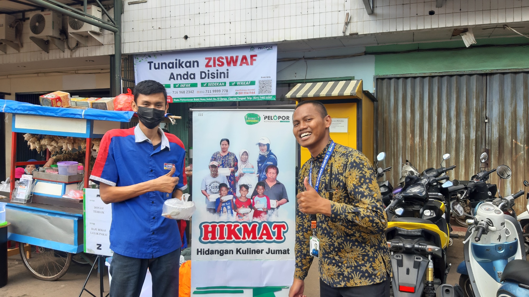 Pelopor Kepedulian Berbagi HIKMAT (Hidangan Kuliner Jum’at)