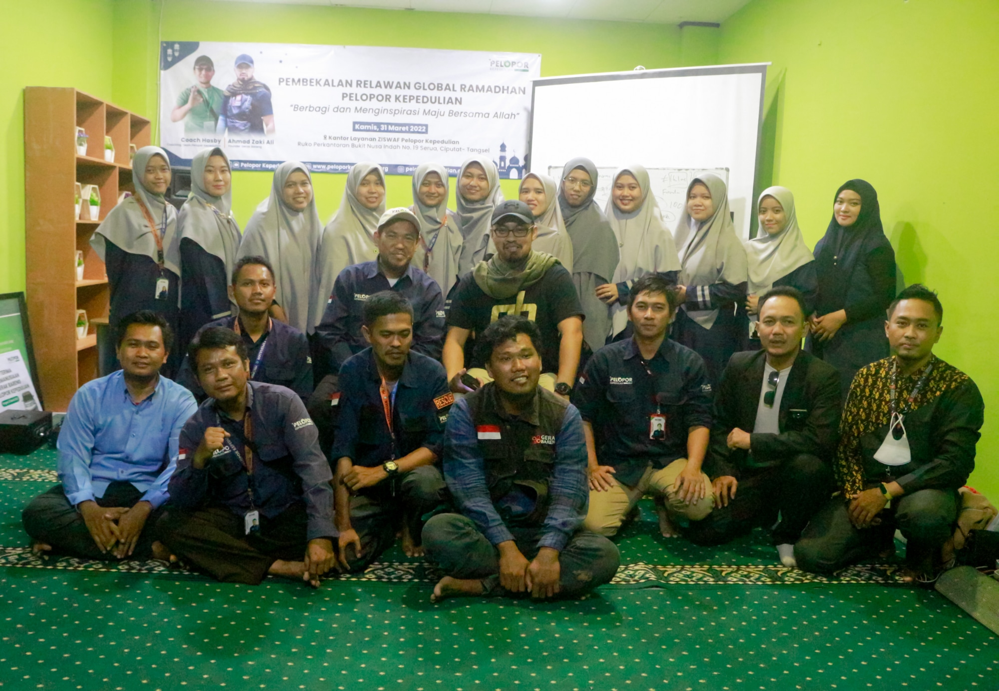 Pembekalan Relawan Global Ramadhan Pelopor Kepedulian