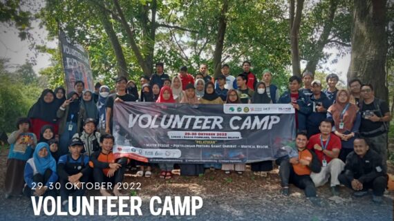 Tingkatkan Skill Relawan Kemanusiaan, Pelopor Rescue Center Selenggarakan Volunteer Camp