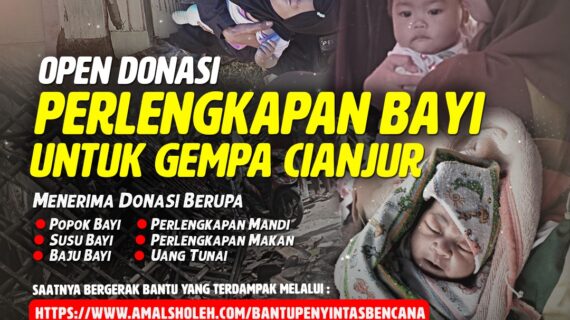 Pray For Cianjur, Mari Bantu Saudara Kita!