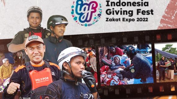 Pelopor Kepedulian hadir di Indonesia Giving Fest Zakat Expo 2022