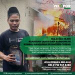 Kebakaran Kobong dan Majelis di Ciseeng Lenyapkan Bangunan dan 2 Sepeda Motor!!!