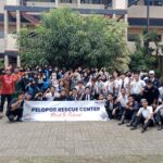 Keseruan Mitigasi Bencana Pelopor Rescue Center di Smk Indonesia Global Tangsel
