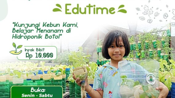 Pelopor Urban Farming Edutime!