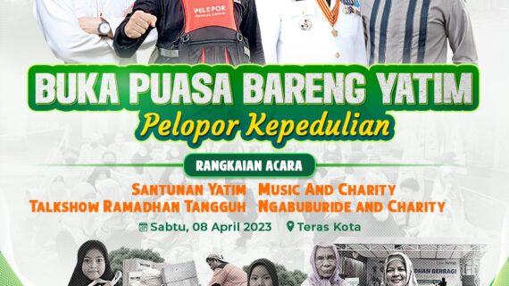Pelopor Kepedulian Gelar Momen Buka Puasa di Teras Kota!