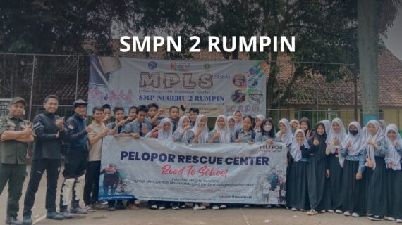 Pelopor Rescue Center Edukasi 900 Siswa SMPN 2 Rumpin